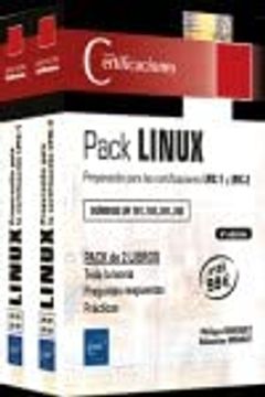 portada Linux Pack 2 Libros Preparacion Para las Certificaciones (in Spanish)