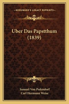 portada Uber Das Papstthum (1839) (in German)