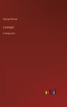 portada Lavengro: in large print (in English)