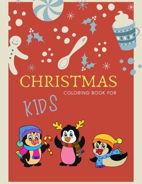 portada Christmas coloring book for kids: 100 pages funny coloring book for christmas celebration EP.2 (Books6) (en Inglés)