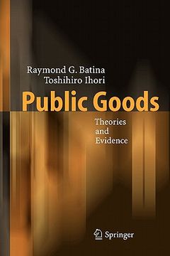 portada public goods: theories and evidence (in English)
