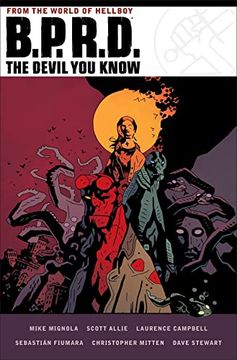 portada B. P. R. D. The Devil you Know (en Inglés)