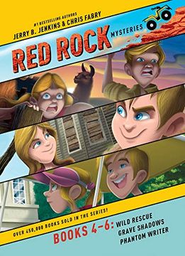 portada Red Rock Mysteries 3-Pack Books 4-6: Wild Rescue 