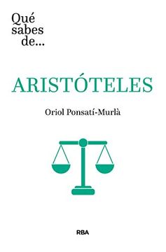 portada Qué Sabes de Aristóteles (in Spanish)