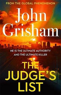 portada The Judge'S List: John Grisham’S Latest Breathtaking Bestseller (en Inglés)