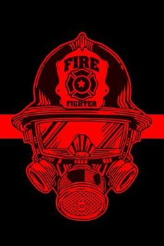portada Firefighter: A Firefighters Notebook (en Inglés)