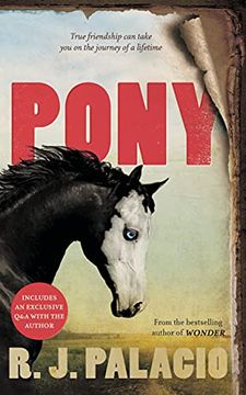 portada Pony: From the Bestselling Author of Wonder 