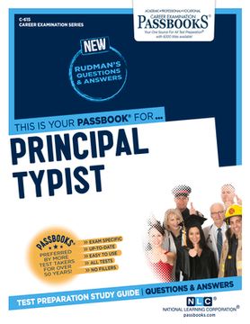 portada Principal Typist (C-615): Passbooks Study Guide Volume 615 (en Inglés)