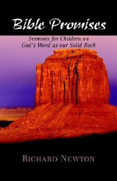 portada bible promises: sermons for children on god's word as our solid rock (en Inglés)