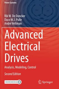 portada Advanced Electrical Drives: Analysis, Modeling, Control (in English)