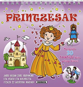 portada Printzesak (Txantiloi magiko) (in Basque)