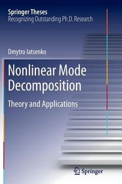 portada Nonlinear Mode Decomposition: Theory and Applications (in English)