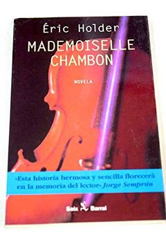 portada Mademoiselle Chambon (in Spanish)