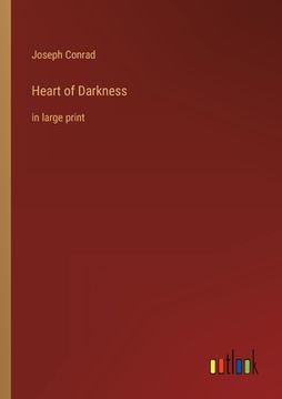 portada Heart of Darkness: in large print (in English)