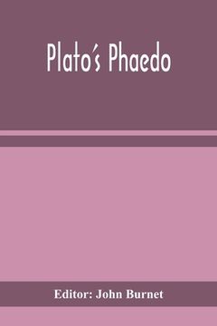 portada Plato's Phaedo 