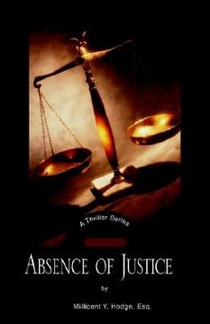 portada absence of justice (en Inglés)