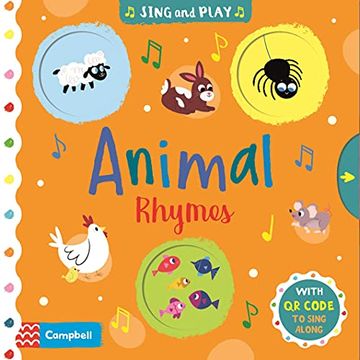 portada Animal Rhymes (Sing and Play) (en Inglés)