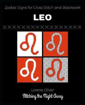 portada Leo Zodiac Signs for Cross Stitch and Blackwork (en Inglés)