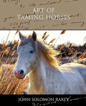 portada art of taming horses (en Inglés)