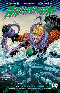 portada Aquaman Vol. 3: Crown of Atlantis (Rebirth) (in English)