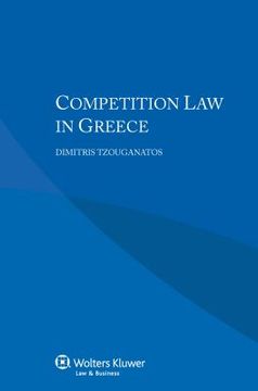 portada Competition Law in Greece (en Inglés)