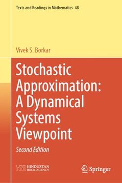 portada Stochastic Approximation: A Dynamical Systems Viewpoint (en Inglés)