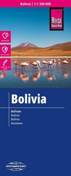 portada Reise Know-How Landkarte Bolivien / Bolivia 1: 1: 300. 000: Reiß- und Wasserfest (World Mapping Project) (en Inglés)