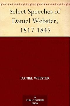 portada Select Speeches of Daniel Webster (en Inglés)