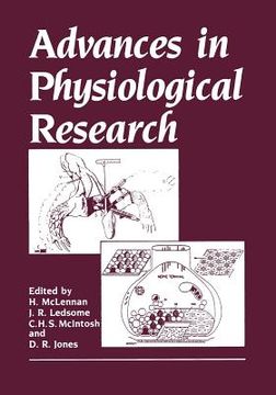 portada Advances in Physiological Research (en Inglés)