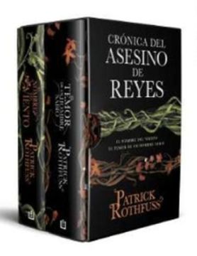 portada Crónica del Asesino de Reyes (edición estuche con: El nombre del viento | El temor de un hombre sabio) (in Spanish)