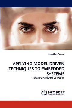 portada applying model driven techniques to embedded systems (en Inglés)