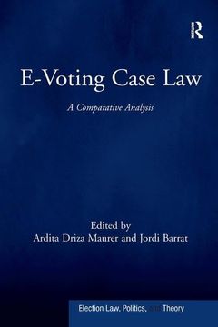 portada E-Voting Case Law: A Comparative Analysis (en Inglés)