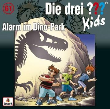 portada Die Drei?   Kids 61: Alarm im Dino-Park
