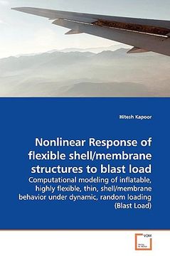 portada nonlinear response of flexible shell/membrane structures to blast load (en Inglés)
