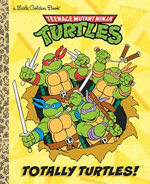 portada Tmnt Totally Turtles Little Golden Book (Teenage Mutant Ninja Turtles: Little Golden Books) (en Inglés)
