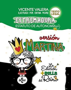 portada Estatuto de Autonomía de Extremadura. Versión Martina.