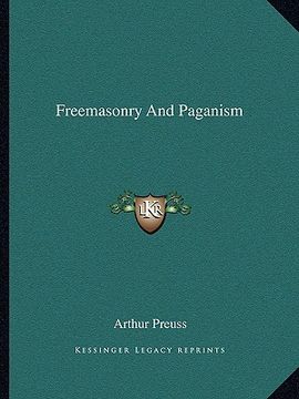 portada freemasonry and paganism (en Inglés)