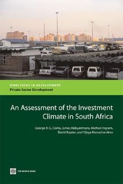 portada an assessment of the investment climate in south africa (en Inglés)