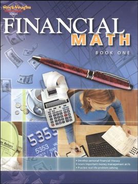 portada steck-vaughn financial math: student edition (book 1) (en Inglés)