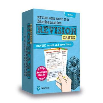 portada Revise aqa Gcse (9-1) Mathematics Higher Revision Cards: With Free Online Revision Guide (Revise aqa Gcse Maths 2015) (in English)