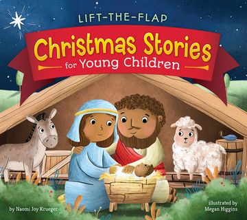 portada Lift-The-Flap Christmas Stories for Young Children (Lift-The-Flap Bible Stories, 3) (en Inglés)