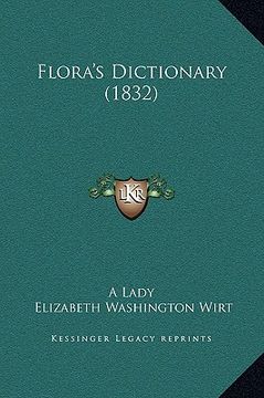 portada flora's dictionary (1832) (in English)