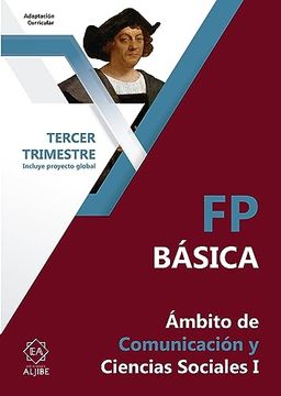 portada Ámbito de Comunicación y Ciencias Sociales i 3ºTrimestre fp Basica (in Spanish)