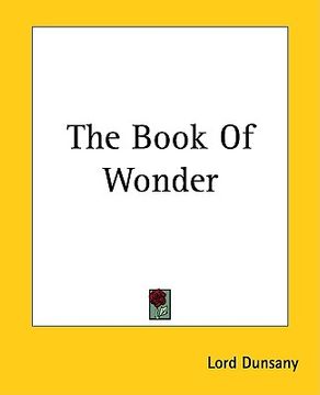 portada the book of wonder (in English)