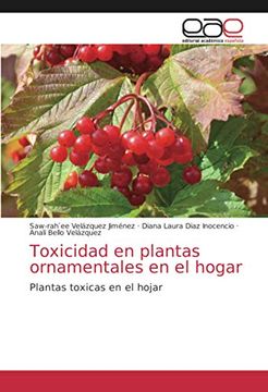 portada Toxicidad en Plantas Ornamentales en el Hogar: Plantas Toxicas en el Hojar (in Spanish)