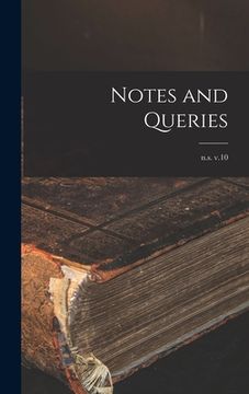 portada Notes and Queries; n.s. v.10 (en Inglés)