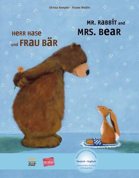 portada Herr Hase & Frau Bär. Kinderbuch Deutsch-Englisch