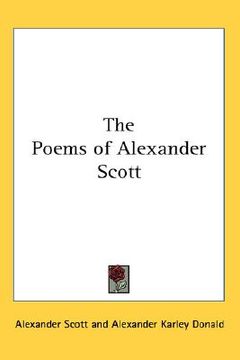 portada the poems of alexander scott (en Inglés)