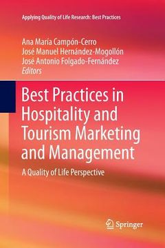 portada Best Practices in Hospitality and Tourism Marketing and Management: A Quality of Life Perspective (in English)