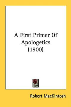 portada a first primer of apologetics (1900) (en Inglés)